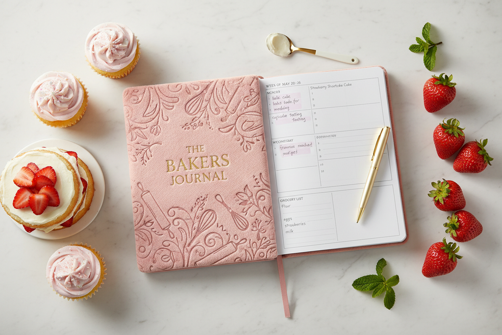 Bakers Planner Flat Lay