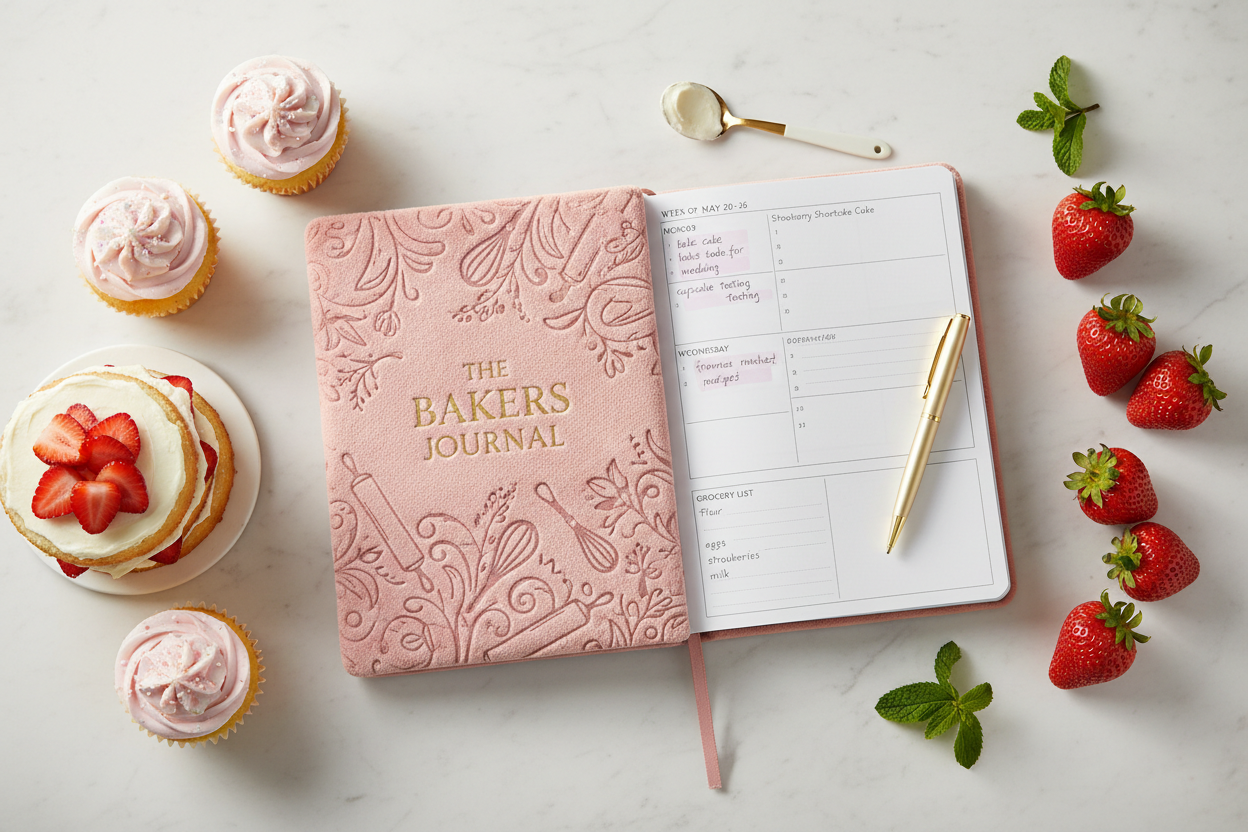 Bakers Planner Flat Lay